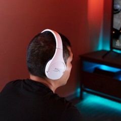 HyperX Cloud Stinger Core Wireless Headset - Blue & White | Ultimate Comfort & Sound Quality